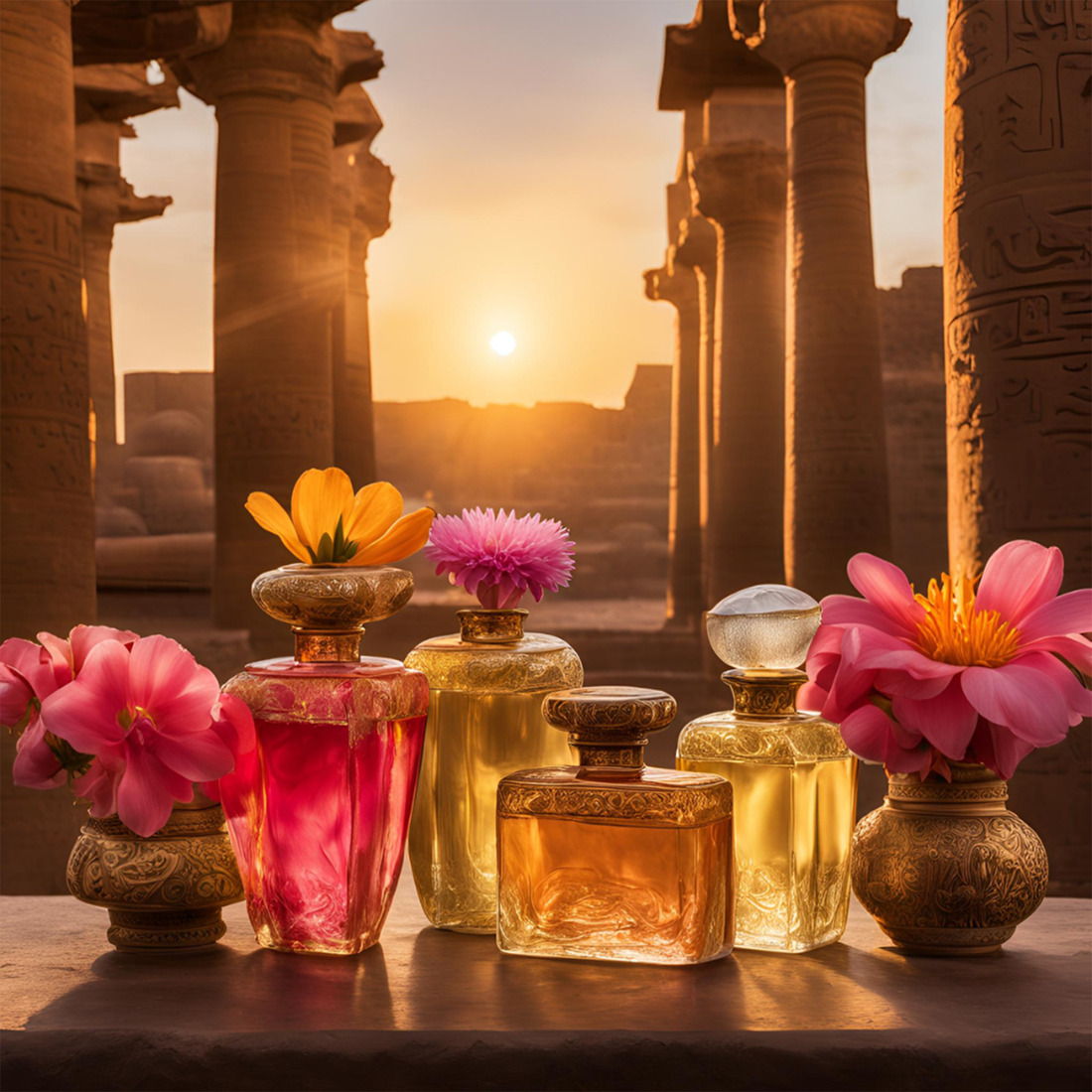 L'Introduction des Fleurs dans le Parfum